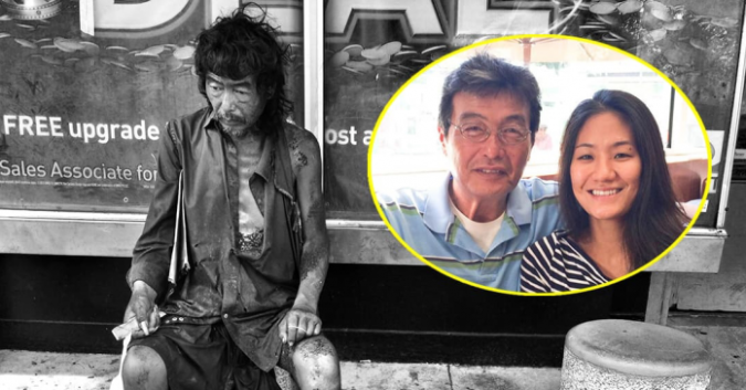 Cô gái vô tình tìm được bố thất lạc 25 năm nhờ chụp ảnh người vô gia cư trên phố