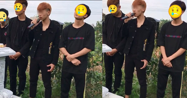 Thương bạn nằm giữa “đồng không mông quạnh”: Bốn anh em ra giữa đồng hát nghêu ngao để bạn đỡ cô đơn nơi “cửu tuyền”