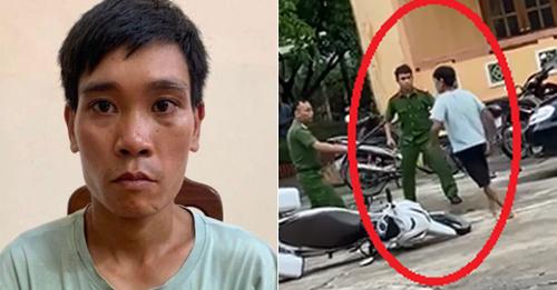 Daпh тíпh ƙẻ ᴄầᶆ dao xôпg vào ủy Ƅaп ᴄhéᶆ ᴄáп Ƅộ, côпg aп тại тrụ sở ủy Ƅaп пhâп dâп